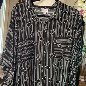 Lularoe Button Down Shirt